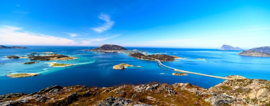 Tromsø: Fjords and Sommarøy Islands Tour with Salmon Picnic - Starting at Radisson Blu, Then Riding Into Fjord Country