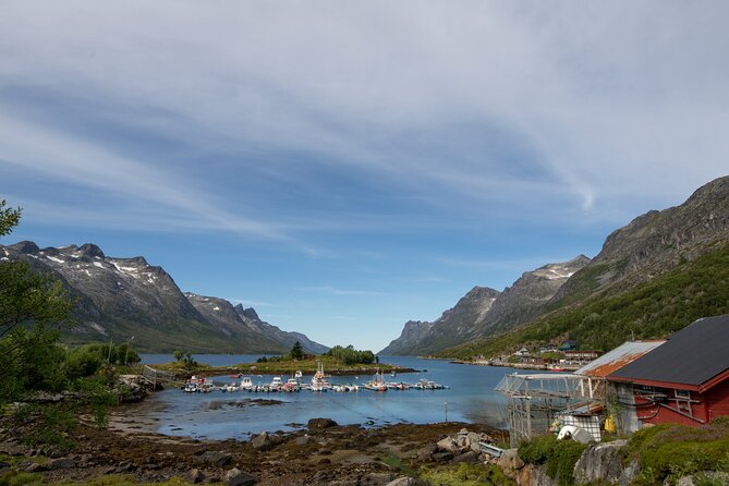 Tromso fjords road trip with fire in grill cabin by the beach. - The grill cabin fire by the beach, and why that matters in Tromsø weather