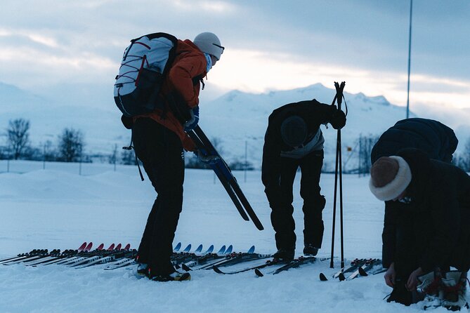 Tromsø: Learn to Ski - Developed With Local Olympic Champion - Getting kitted out at SkiTromsø before you move a single step