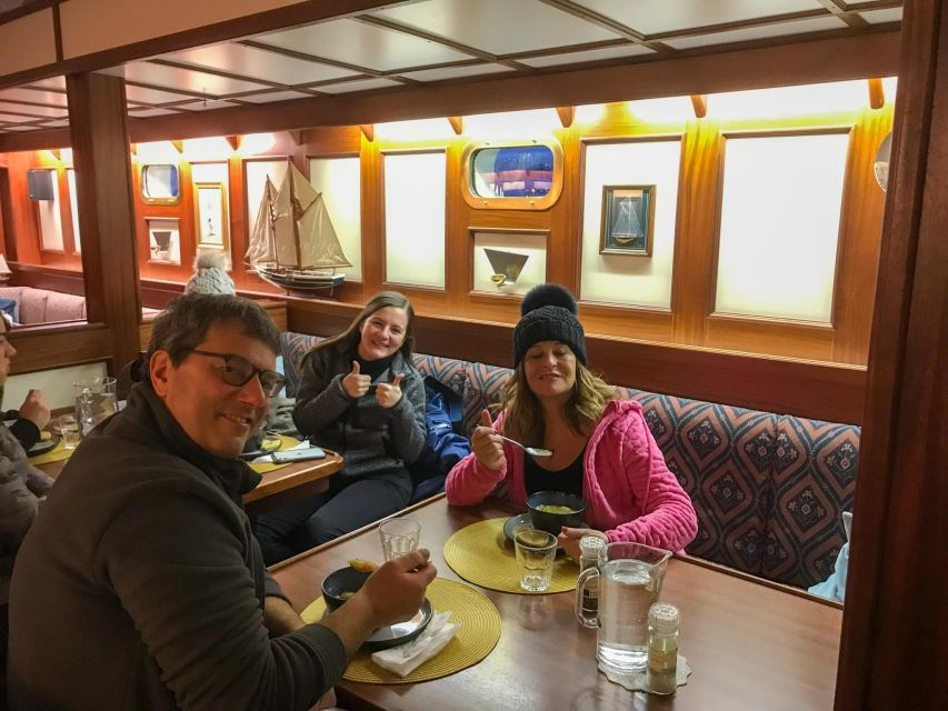 Tromso: Luxury Northern Lights Cruise with Hot Tub & Dinner - Reindeer stew dinner: simple, local, and actually satisfying