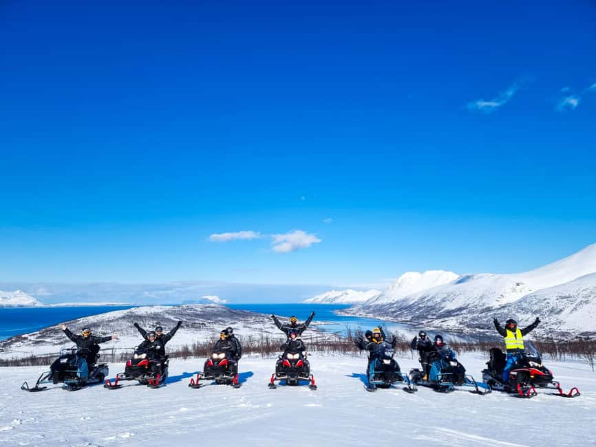 Tromsø: Lyngen Alps Guided Snowmobile Tour/ Afternoon - Getting there from Prostneset: the red bus and the ferry leg