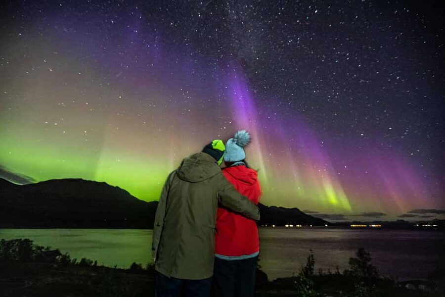 Tromsø: Northern Lights Chase in a Mercedes Benz with Photos - Meeting outside Kirkegata 2, then layering up for the Arctic night