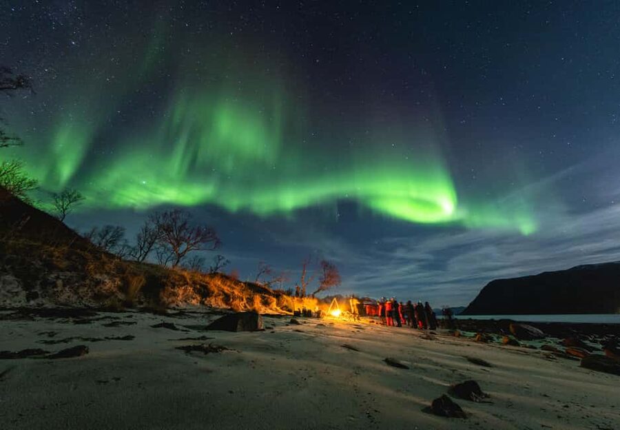 Tromsø: Northern Lights in a Minivan with Free Photos and a Hot Meal - Starting at Scandic Ishavshotel, Then Getting Back to Bed