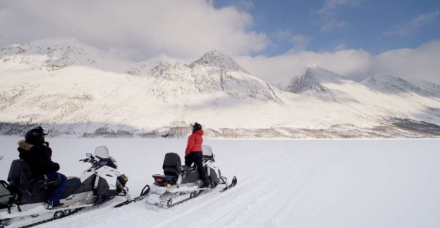 Tromsø: Scenic Arctic snowmobile safari in the Lyngen Alps - The outfitting and safety briefing that make the day work