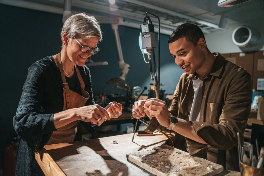 Tromsoe: Make your own silver ring in a goldsmith workshop - Why Tromso’s Wabi Sabi ring workshop feels different