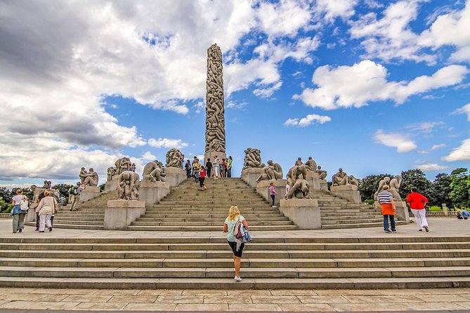 Visit the Instaworthy Spots of Oslo's Vigeland Park with a Local - The Monolith, why it hits hard in person
